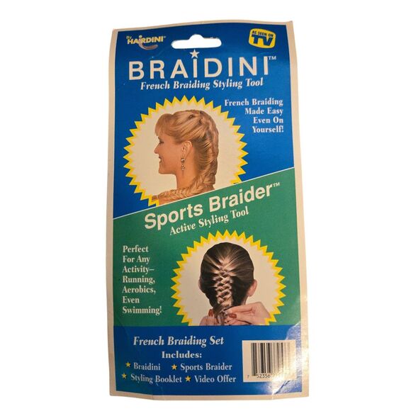 VYG Hairdini Braidini French Braiding Tool Sports Braider Tristar 1997 - Picture 1 of 4